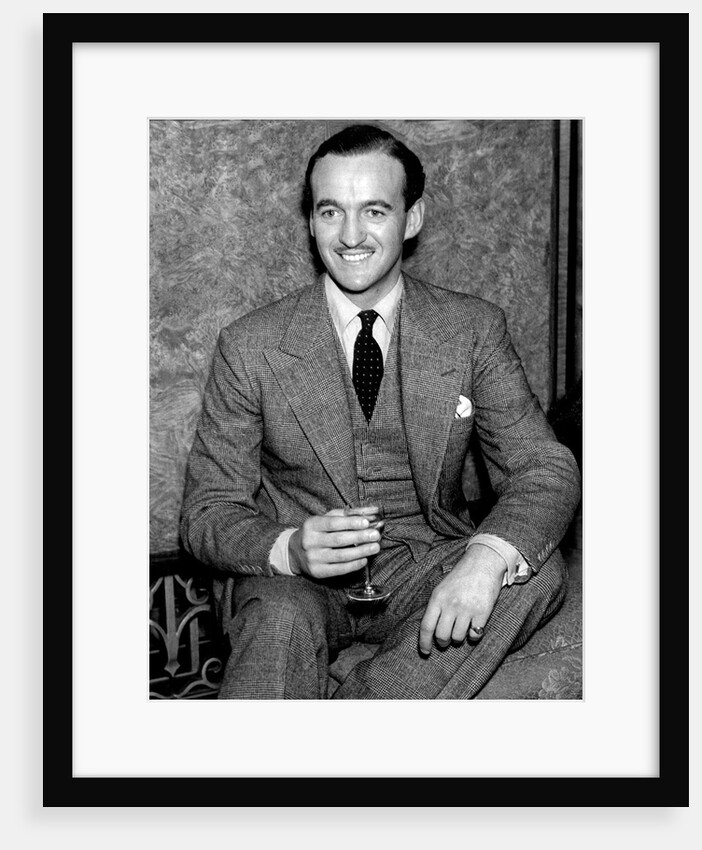 David Niven, actor by Associated Newspapers