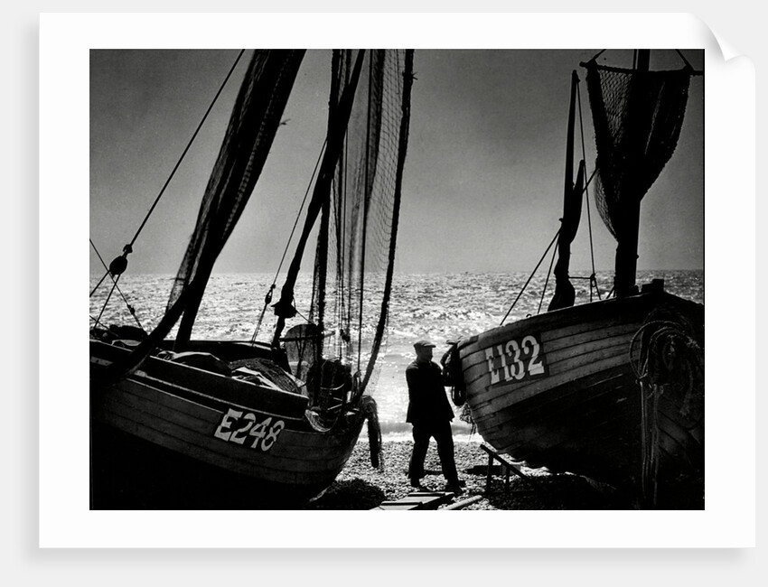 Beer beach scene in Devon by Associated Newspapers