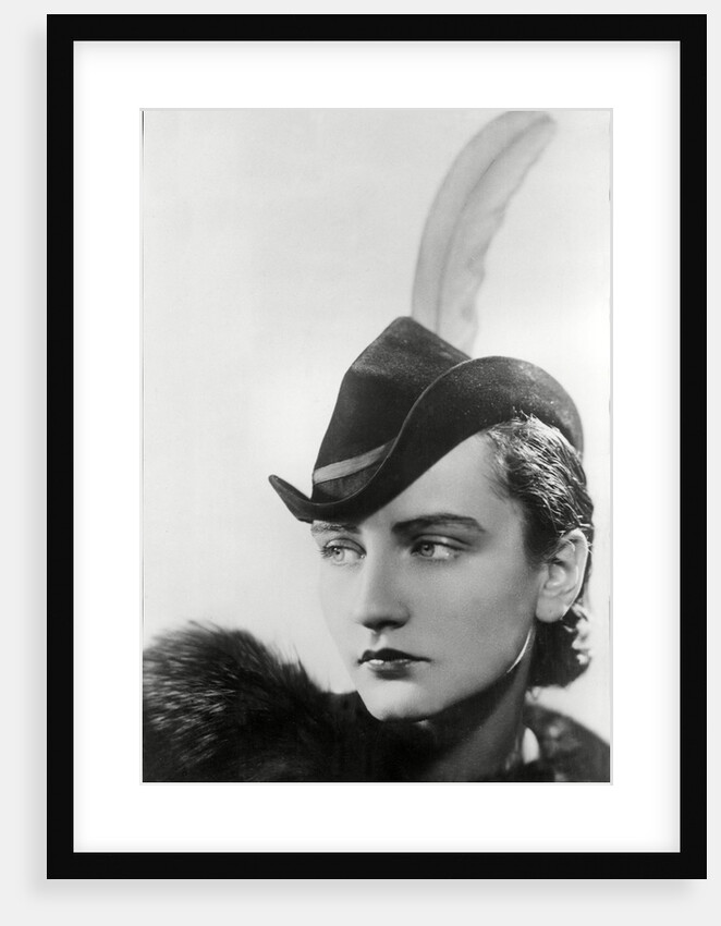 Stylish 1930s Hat Fashion by Associated Newspapers