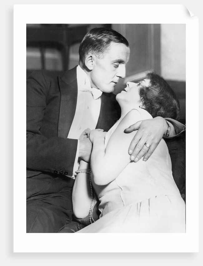 Henry Oscar and Helena Pickard in a scene from 'The Pagans' by Associated Newspapers