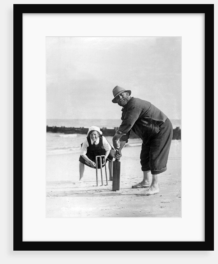 Cricket on the Beach by Associated Newspapers
