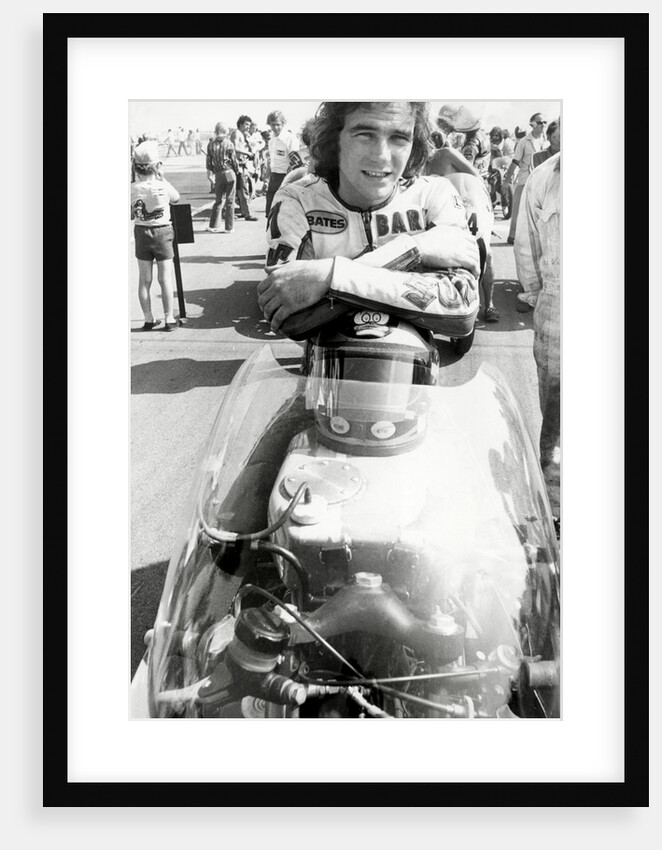 Barry Sheene, motorcycle racing champion by Associated Newspapers
