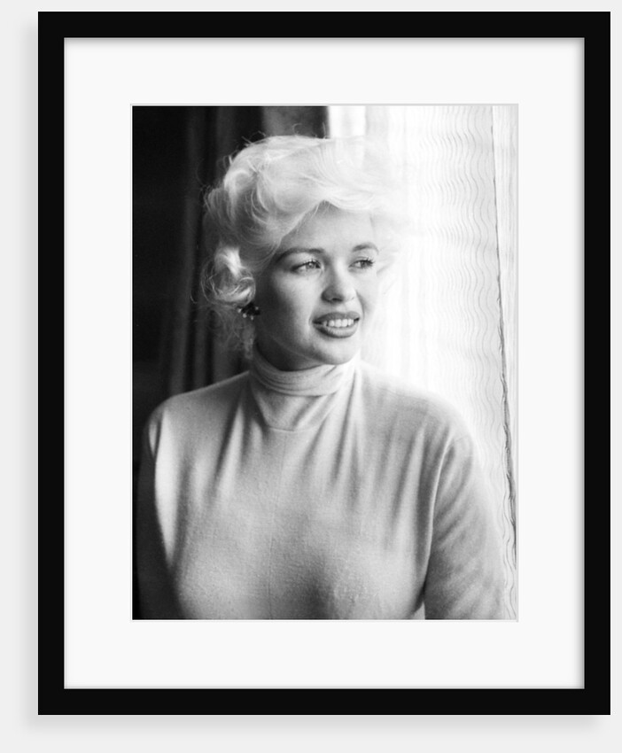 Actress Jayne Mansfield by Associated Newspapers