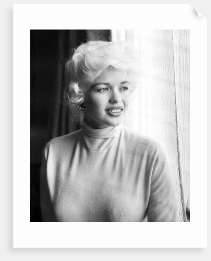 Actress Jayne Mansfield by Associated Newspapers