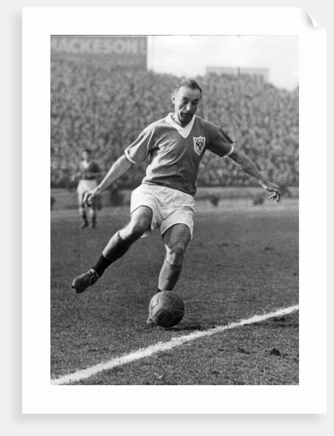 Footballer Stanley Matthews by Associated Newspapers