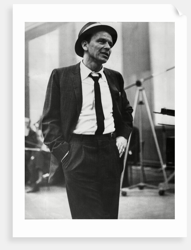 Frank Sinatra recording by Associated Newspapers