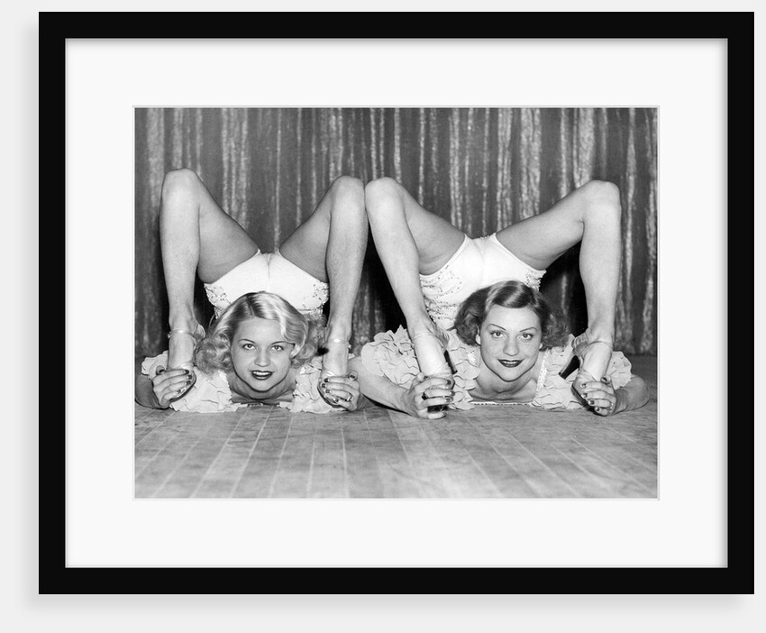 1930s Gymnastic Dancers by Associated Newspapers