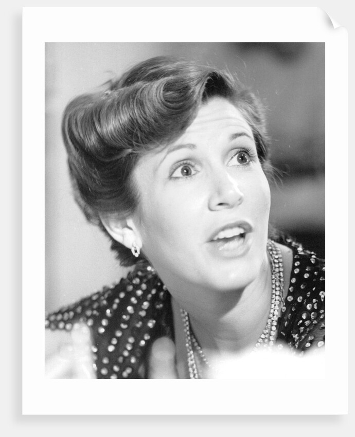 Carrie Fisher by Associated Newspapers