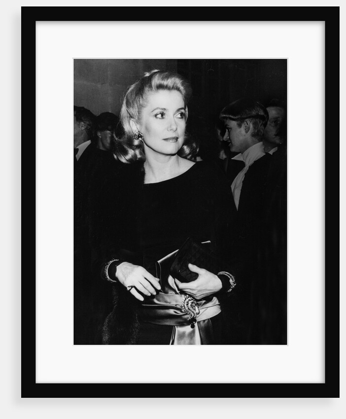 Actress Catherine Deneuve by Associated Newspapers