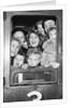 Cheerful train evacuees by Associated Newspapers