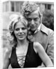 Michael Caine with Britt Ekland by Associated Newspapers