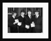 The Beatles show their MBEs by Associated Newspapers