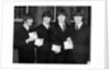 The Beatles show their MBEs by Associated Newspapers