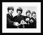 The Beatles with their MBEs by Associated Newspapers