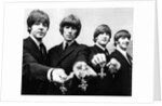 The Beatles with their MBEs by Associated Newspapers