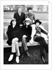 Rolling Stones on a bench by Associated Newspapers