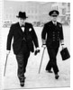 Winston Churchill and Chief of Naval Staff by Associated Newspapers