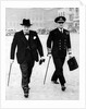 Winston Churchill and Chief of Naval Staff by Associated Newspapers