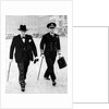 Winston Churchill and Chief of Naval Staff by Associated Newspapers