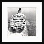 The ocean lines theQE2 at sea by Associated Newspapers