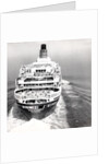 The ocean lines theQE2 at sea by Associated Newspapers