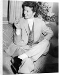 Katharine Hepburn in London in 1952 by Associated Newspapers