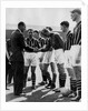 Prince Philip meeting members of Manchester City team by Associated Newspapers