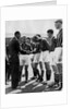 Prince Philip meeting members of Manchester City team by Associated Newspapers