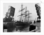 The Cutty Sark at Millwall by Associated Newspapers