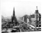Edinburgh, Princes Street in 1938 by Associated Newspapers
