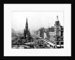 Edinburgh, Princes Street in 1938 by Associated Newspapers