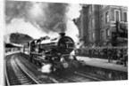 Steam train at Paddington by Associated Newspapers