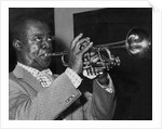 Louis Armstrong plays by Associated Newspapers