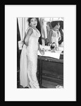 Shirley Bassey in her dressing room by Associated Newspapers