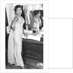 Shirley Bassey in her dressing room by Associated Newspapers