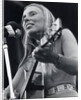 Joni Mitchell at a pop festival by Associated Newspapers
