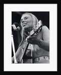 Joni Mitchell at a pop festival by Associated Newspapers