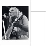 Joni Mitchell at a pop festival by Associated Newspapers