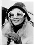 Britt Ekland in glasses by Associated Newspapers