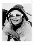 Britt Ekland in glasses by Associated Newspapers