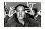 Grace Jones is all eyes by Associated Newspapers