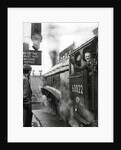 On the footplate of the Mallard by Associated Newspapers