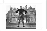 Oliver Reed in kilt by Associated Newspapers