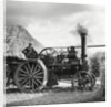 Traction engine on use on a farm by Associated Newspapers
