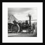 Traction engine on use on a farm by Associated Newspapers