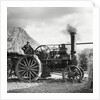 Traction engine on use on a farm by Associated Newspapers