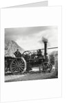 Traction engine on use on a farm by Associated Newspapers