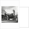 Traction engine on use on a farm by Associated Newspapers