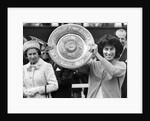 Virginia Wade, tennis player by Associated Newspapers