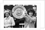 Virginia Wade, tennis player by Associated Newspapers